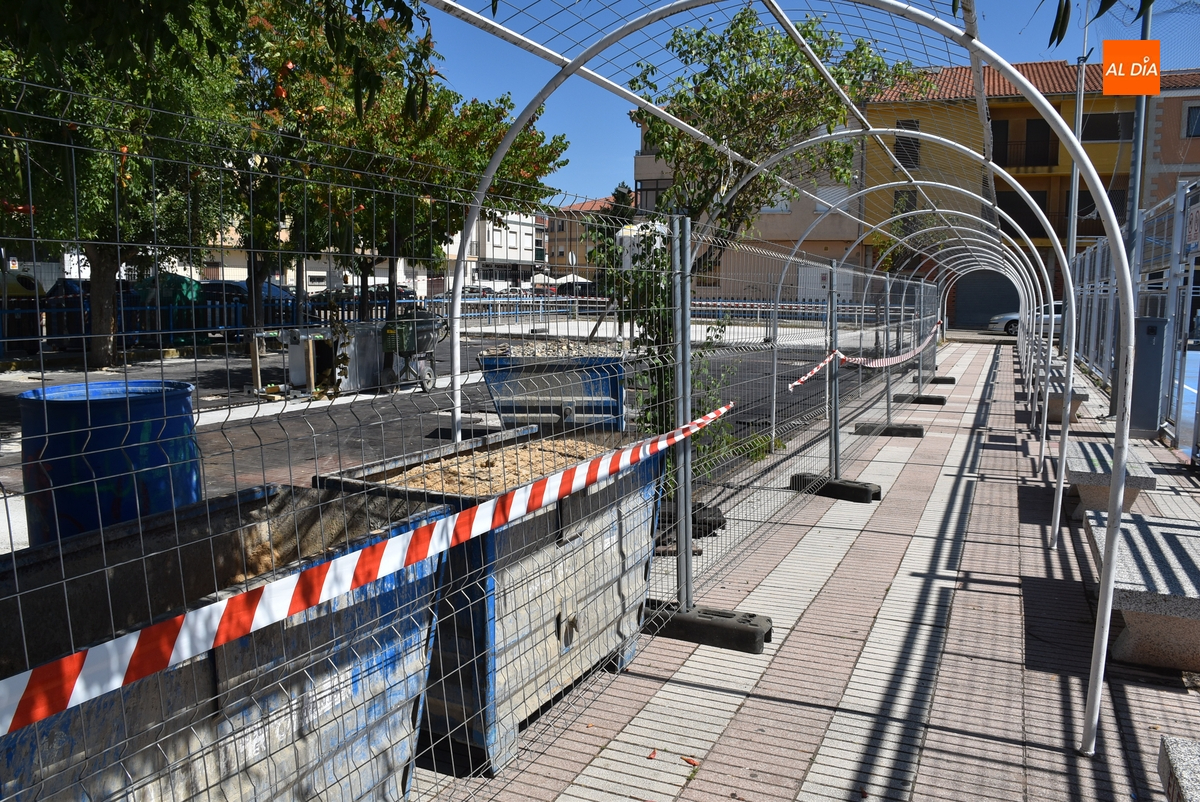 El parque infantil de Las Canteras inicia su transformación integral