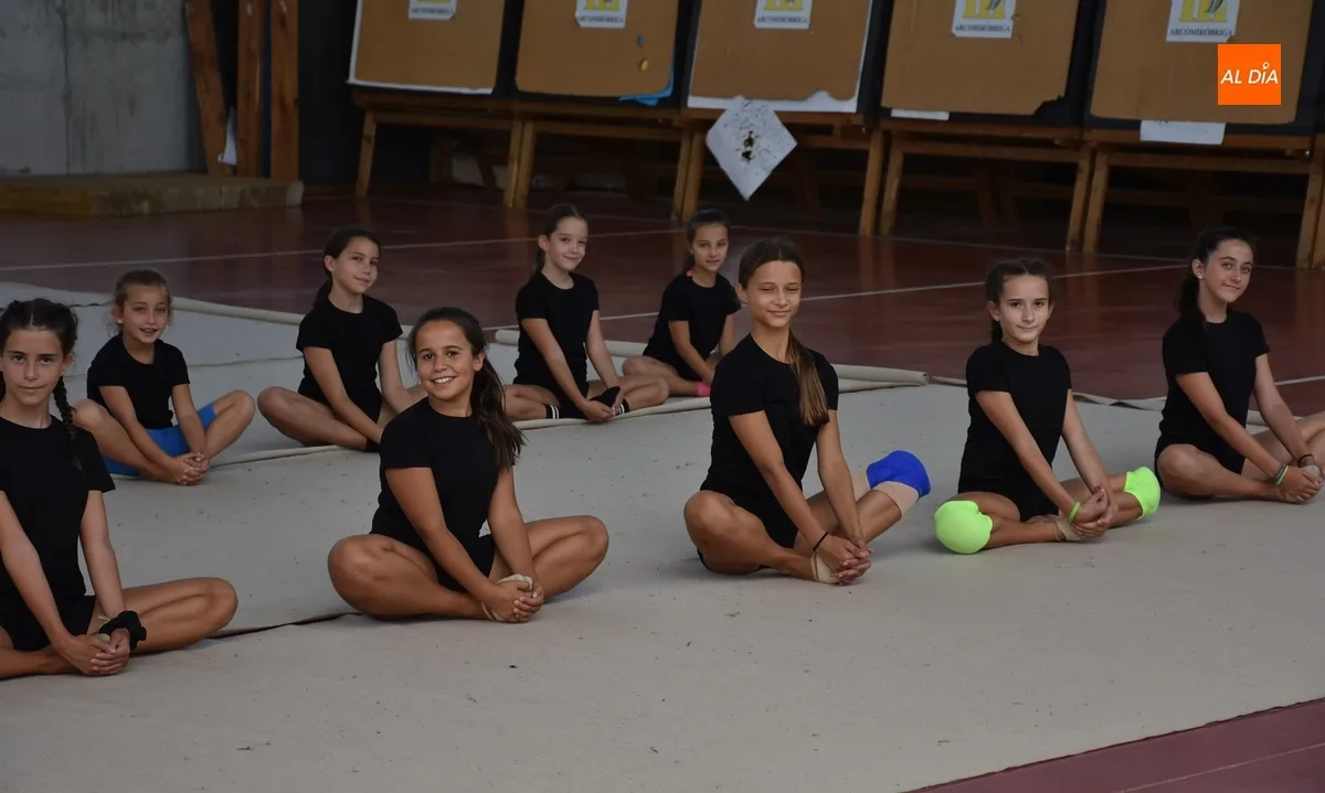 Foto 6 - Arranca la intensa semana de trabajo y diversi&oacute;n en el Campamento de Gimnasia R&iacute;tmica