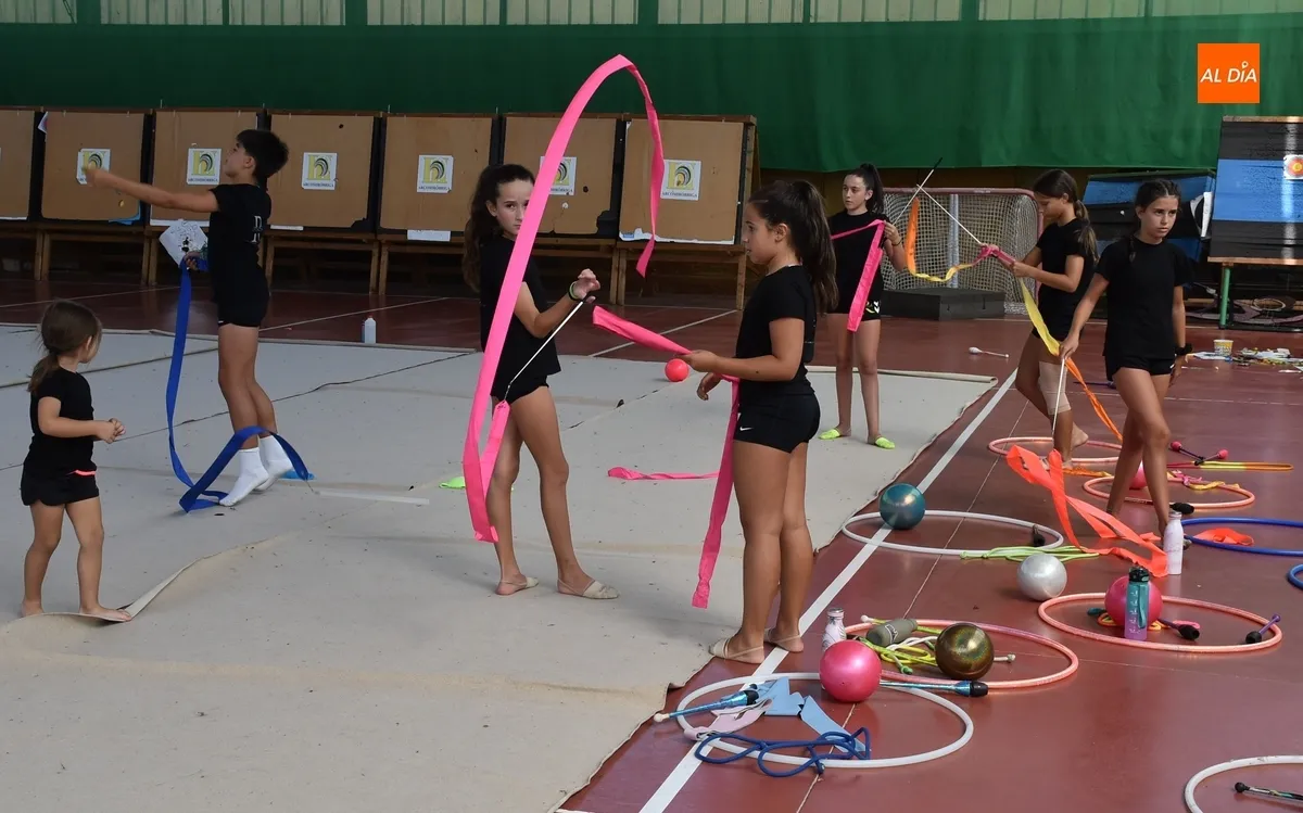 Foto 7 - El Campus de Gimnasta R&iacute;tmica recibe a Daniel Rodr&iacute;guez, vigente subcampe&oacute;n de Espa&ntilde;a