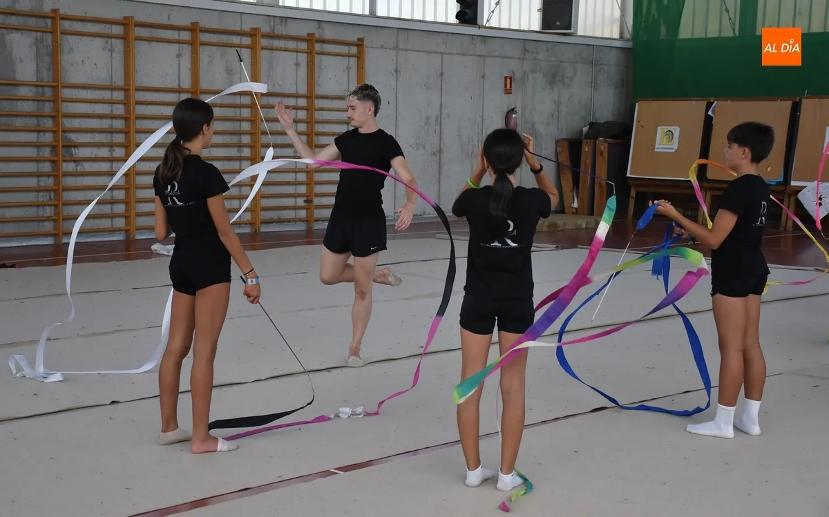Foto 8 - El Campus de Gimnasta R&iacute;tmica recibe a Daniel Rodr&iacute;guez, vigente subcampe&oacute;n de Espa&ntilde;a