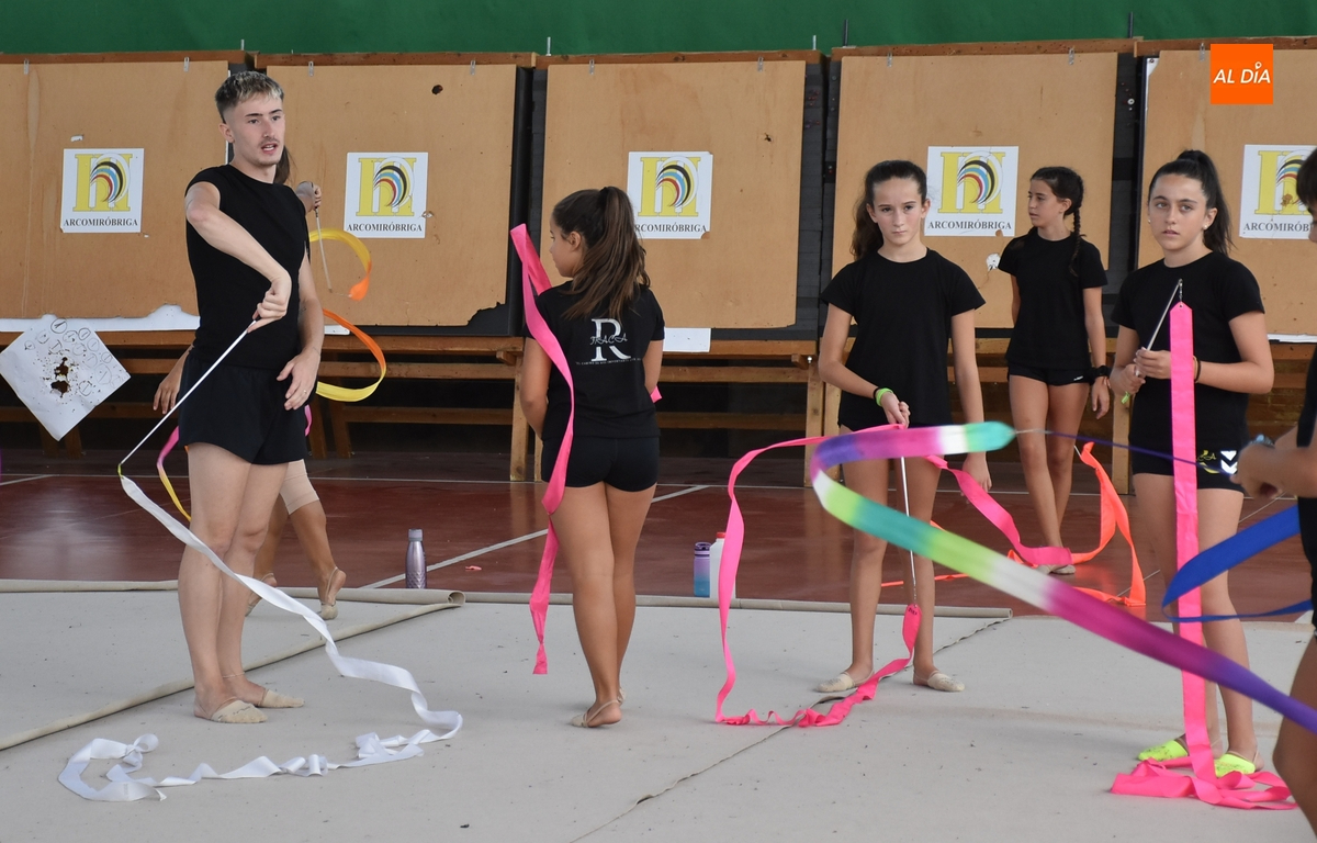El Campus de Gimnasta Rítmica recibe a Daniel Rodríguez, vigente subcampeón de España