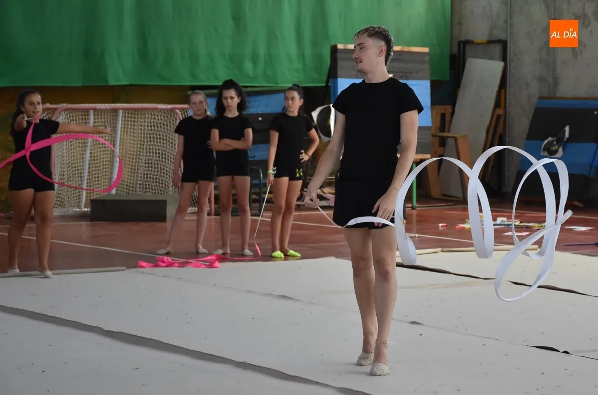 Foto 9 - El Campus de Gimnasta R&iacute;tmica recibe a Daniel Rodr&iacute;guez, vigente subcampe&oacute;n de Espa&ntilde;a