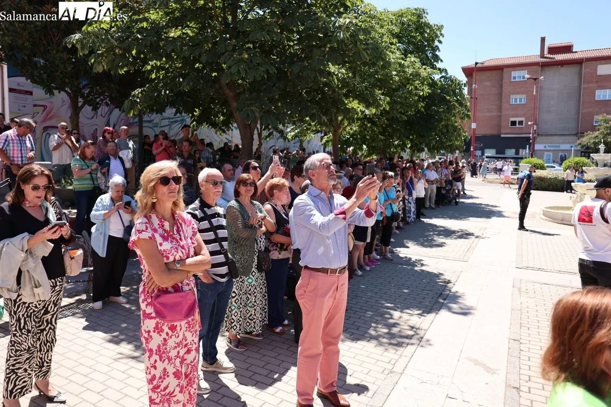 Procesión en honor a la patrona en Santa Marta de Tormes. Fotos de David Sañudo 