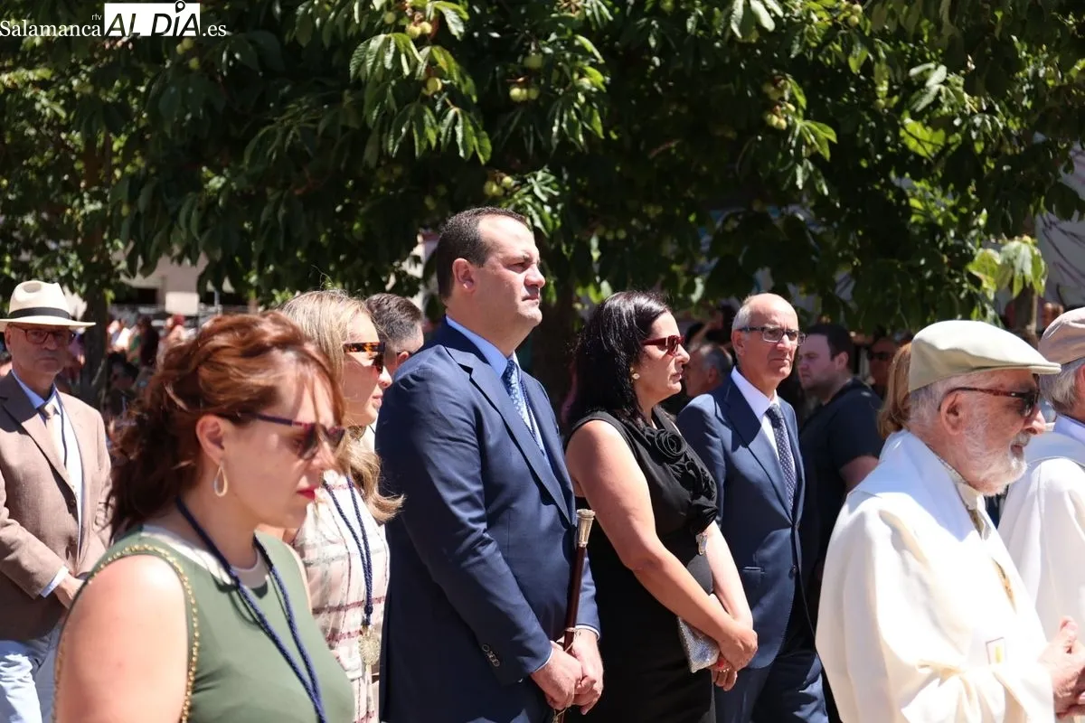 Procesión en honor a la patrona en Santa Marta de Tormes. Fotos de David Sañudo 
