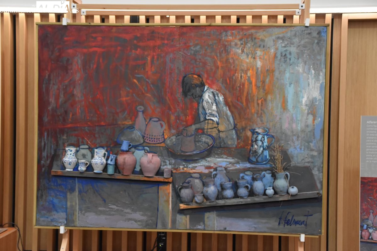 Félix: el artista que pinta la memoria rural de Salamanca