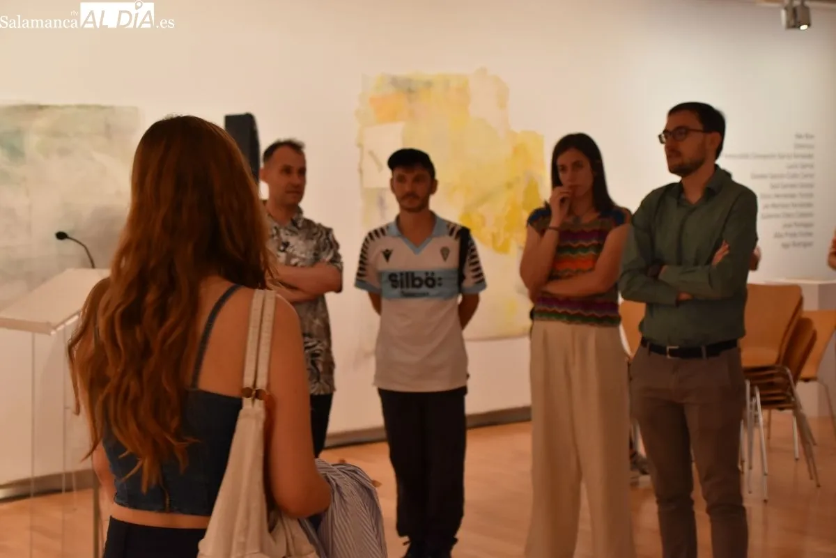 Presentación en el DA2 de la exposición de los alumnos de Mástes de la Facultad de Bellas Artes. Fotos de. Miguel González 
