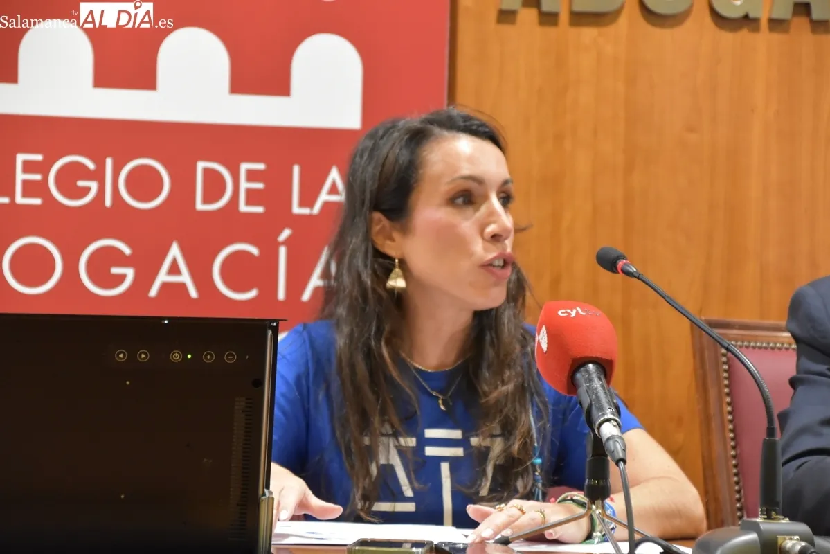 El Colegio de la Abogacía de Salamanca en su denuncia a la crítica situación del Turno de Oficio. Fotos de Miguel González