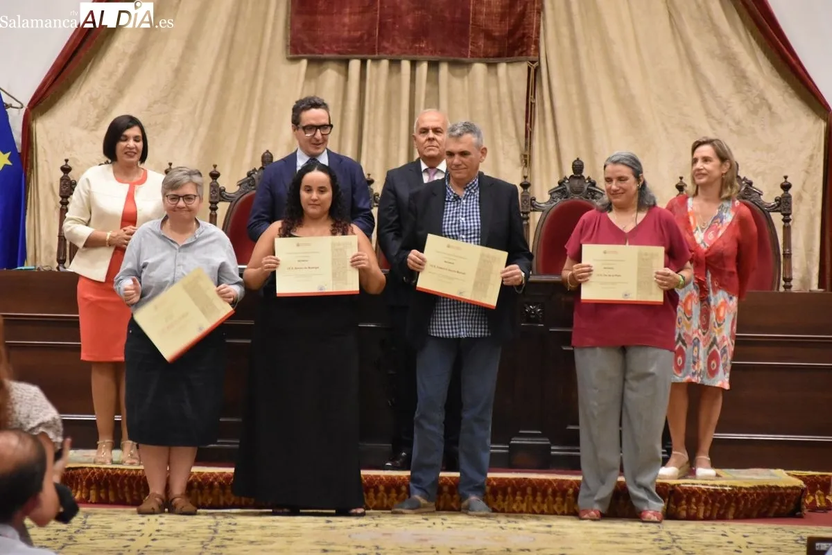 Reconocimiento a los 100 mejores notas de la PAU. Fotos de Miguel González