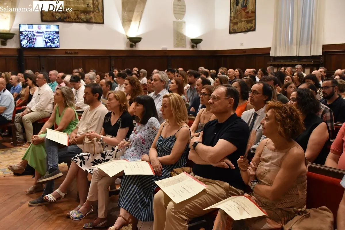 Reconocimiento a los 100 mejores notas de la PAU. Fotos de Miguel González