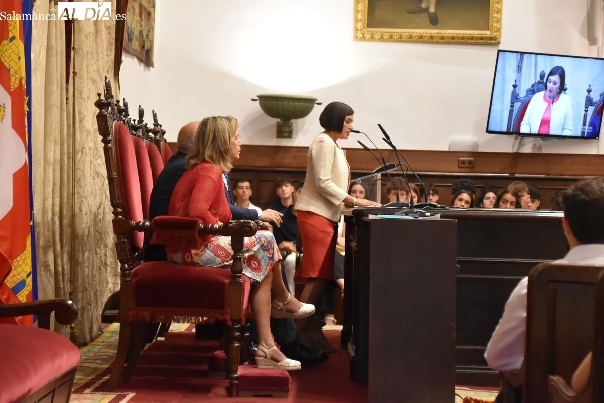 Reconocimiento a los 100 mejores notas de la PAU. Fotos de Miguel González