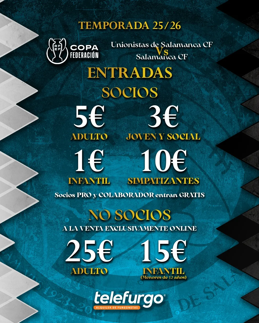 Foto 2 - Arranca la venta de entradas para el derbi: Unionistas abre el proceso este jueves con prioridad para sus socios