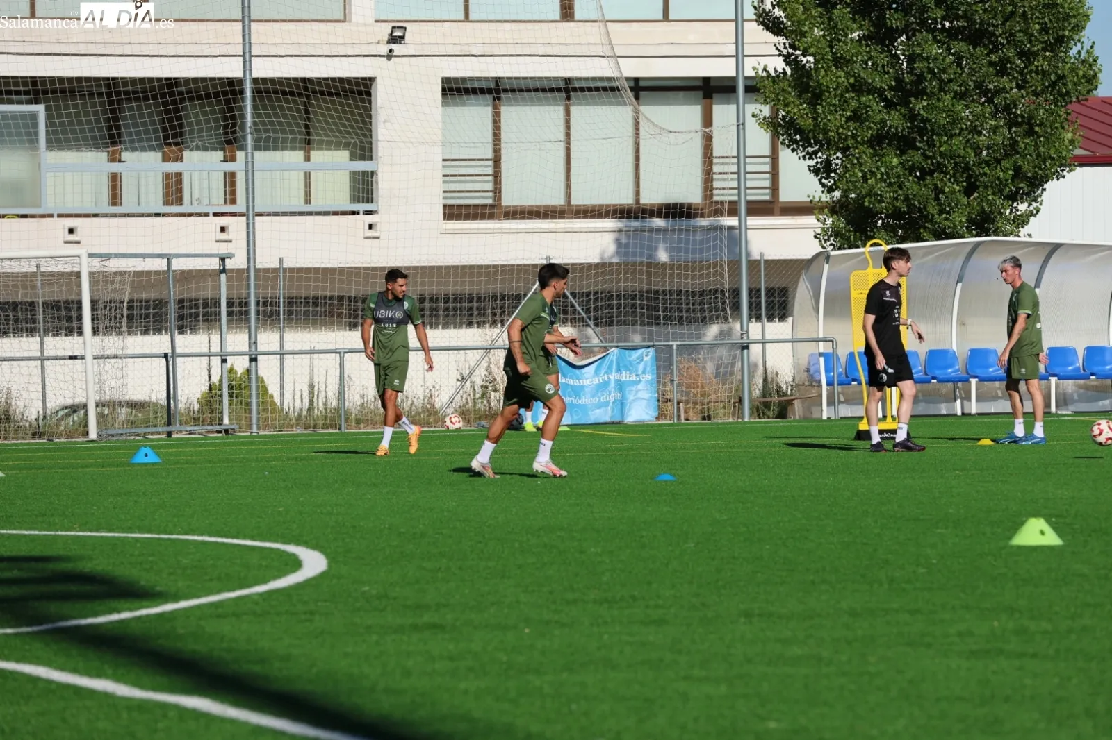 Primera sesión de la pretemporada de Unionistas de Salamanca | Fotos: David Sañudo