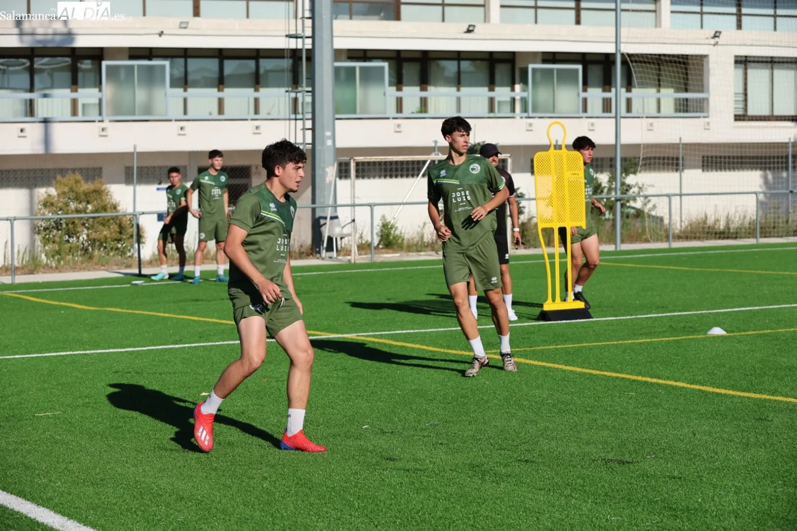 Primera sesión de la pretemporada de Unionistas de Salamanca | Fotos: David Sañudo
