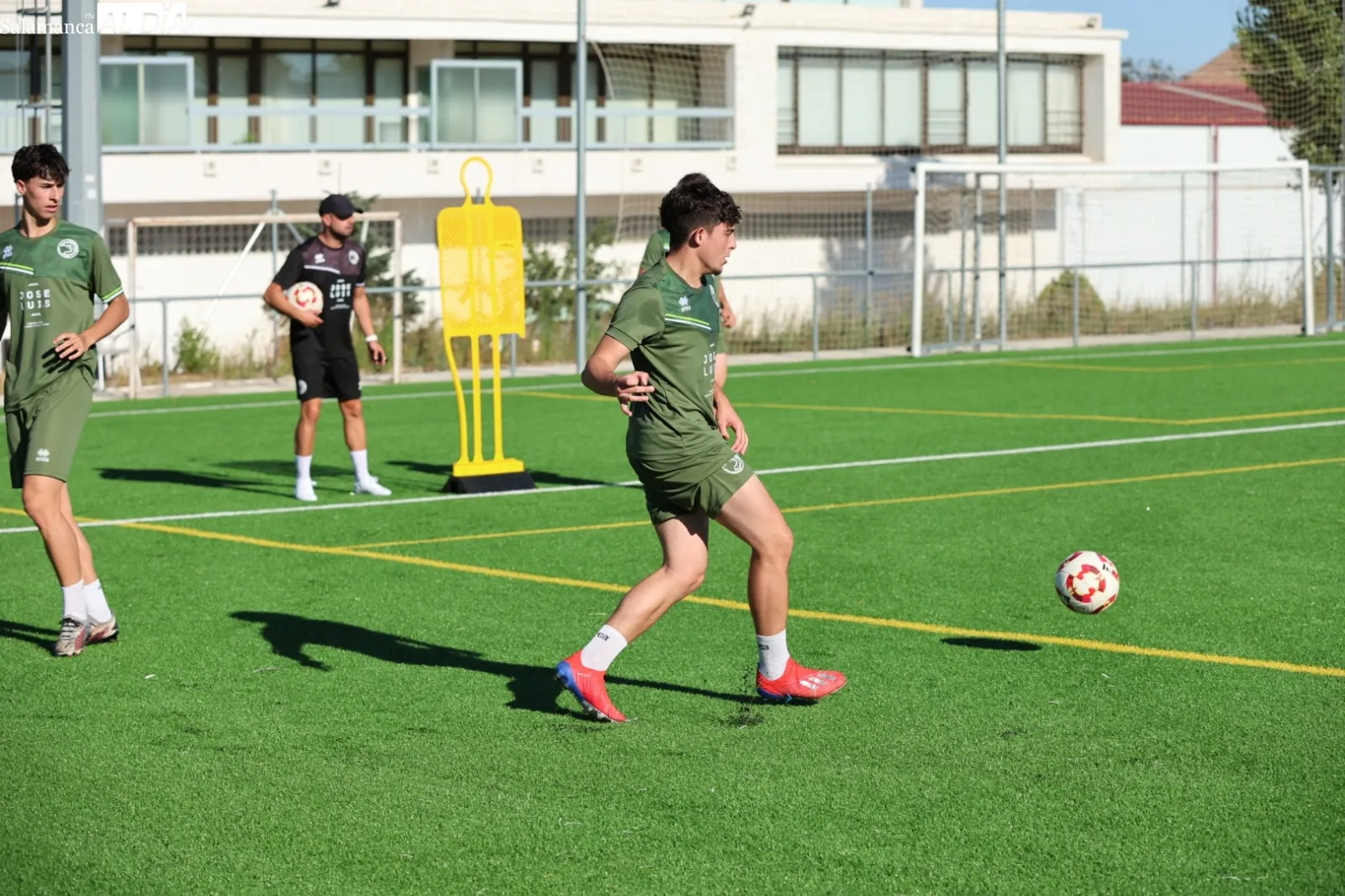 Primera sesión de la pretemporada de Unionistas de Salamanca | Fotos: David Sañudo