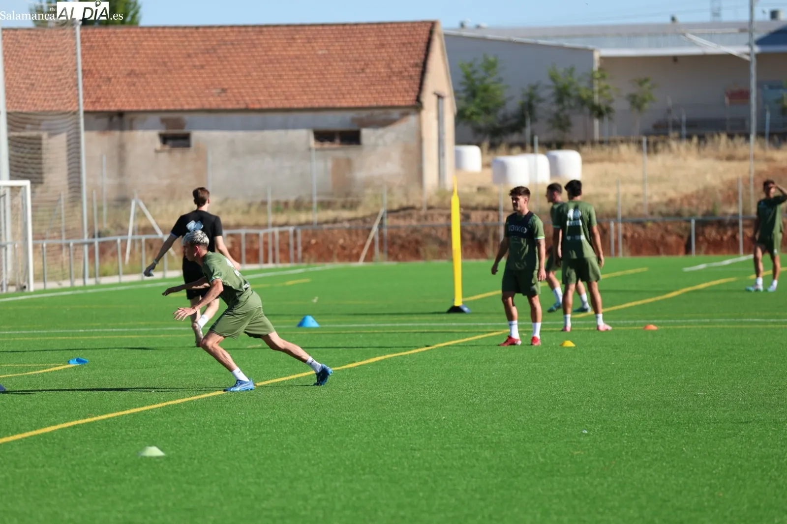 Primera sesión de la pretemporada de Unionistas de Salamanca | Fotos: David Sañudo