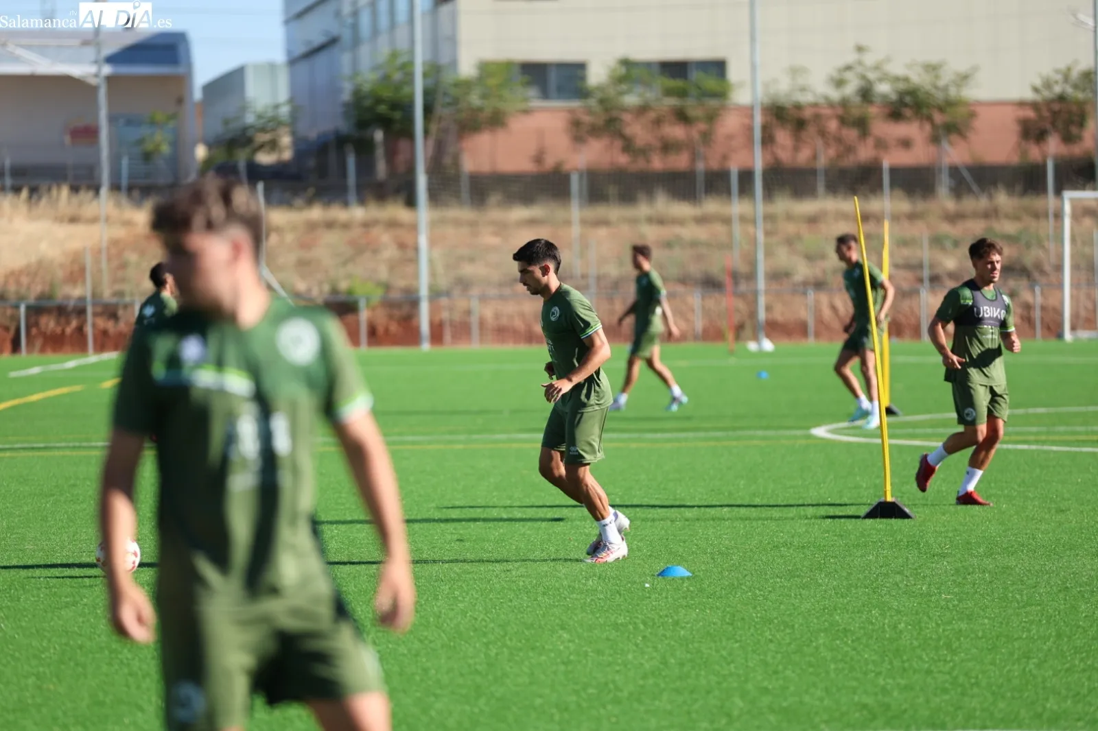 Primera sesión de la pretemporada de Unionistas de Salamanca | Fotos: David Sañudo