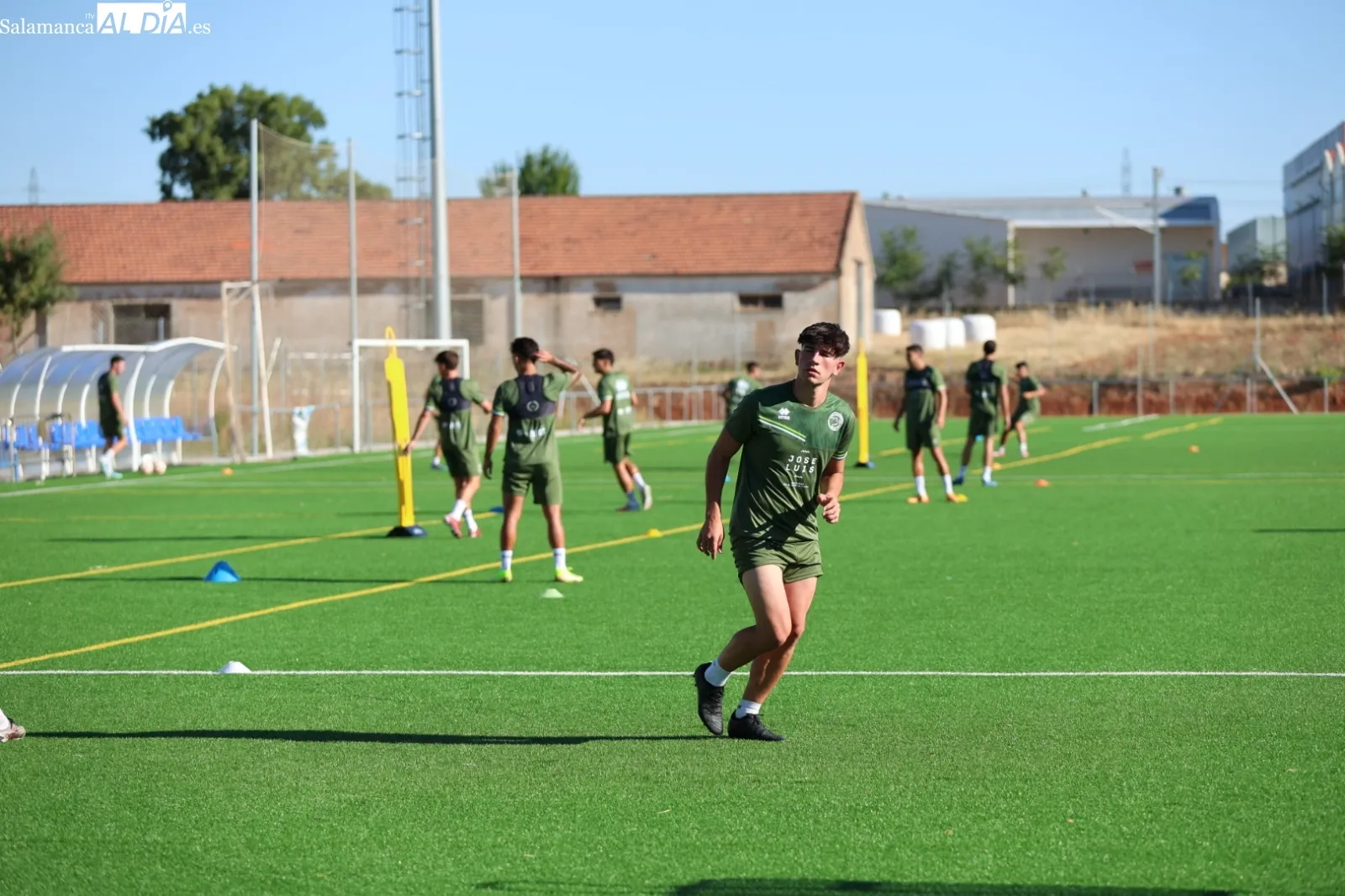 Primera sesión de la pretemporada de Unionistas de Salamanca | Fotos: David Sañudo