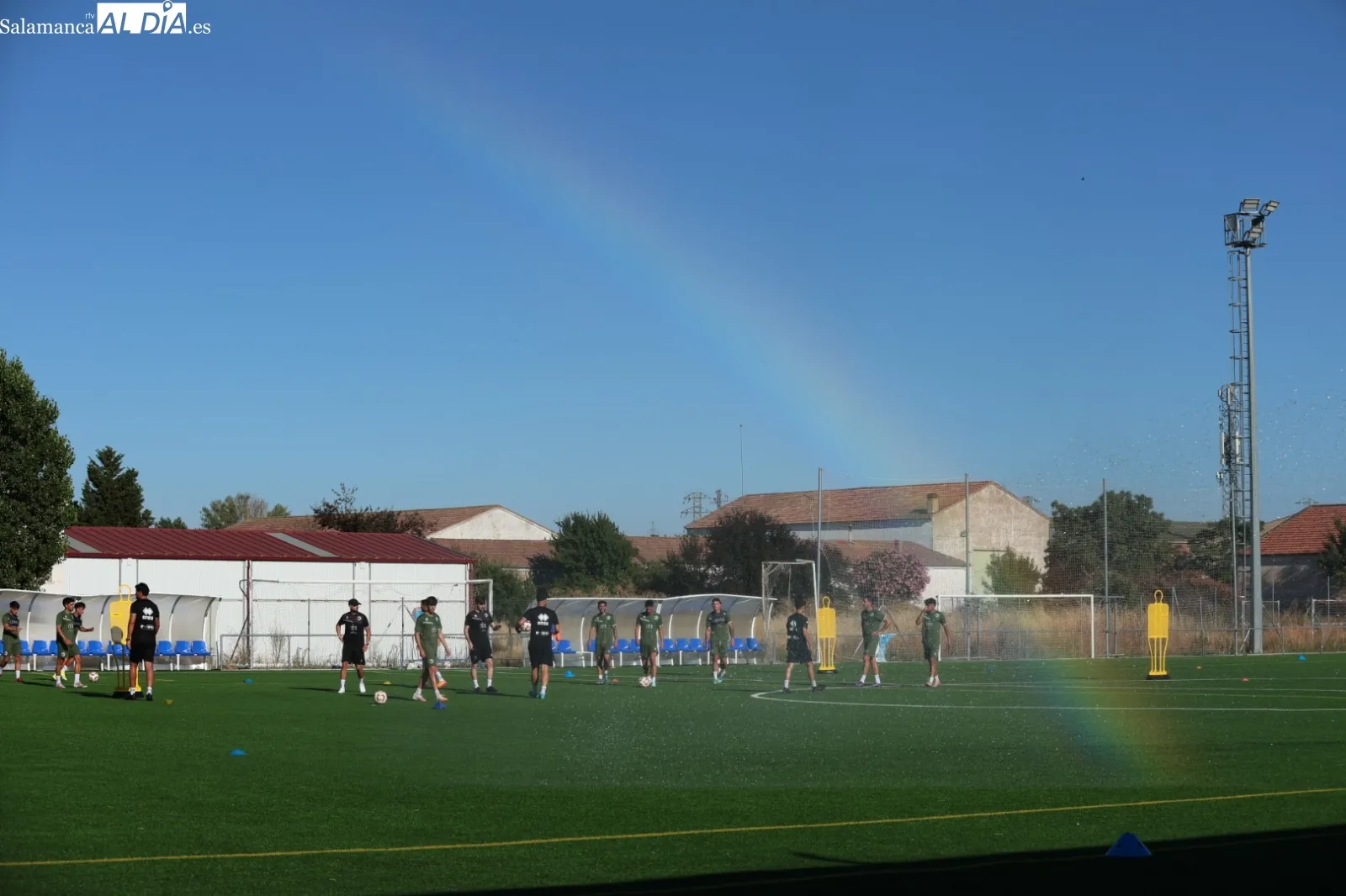 Primera sesión de la pretemporada de Unionistas de Salamanca | Fotos: David Sañudo