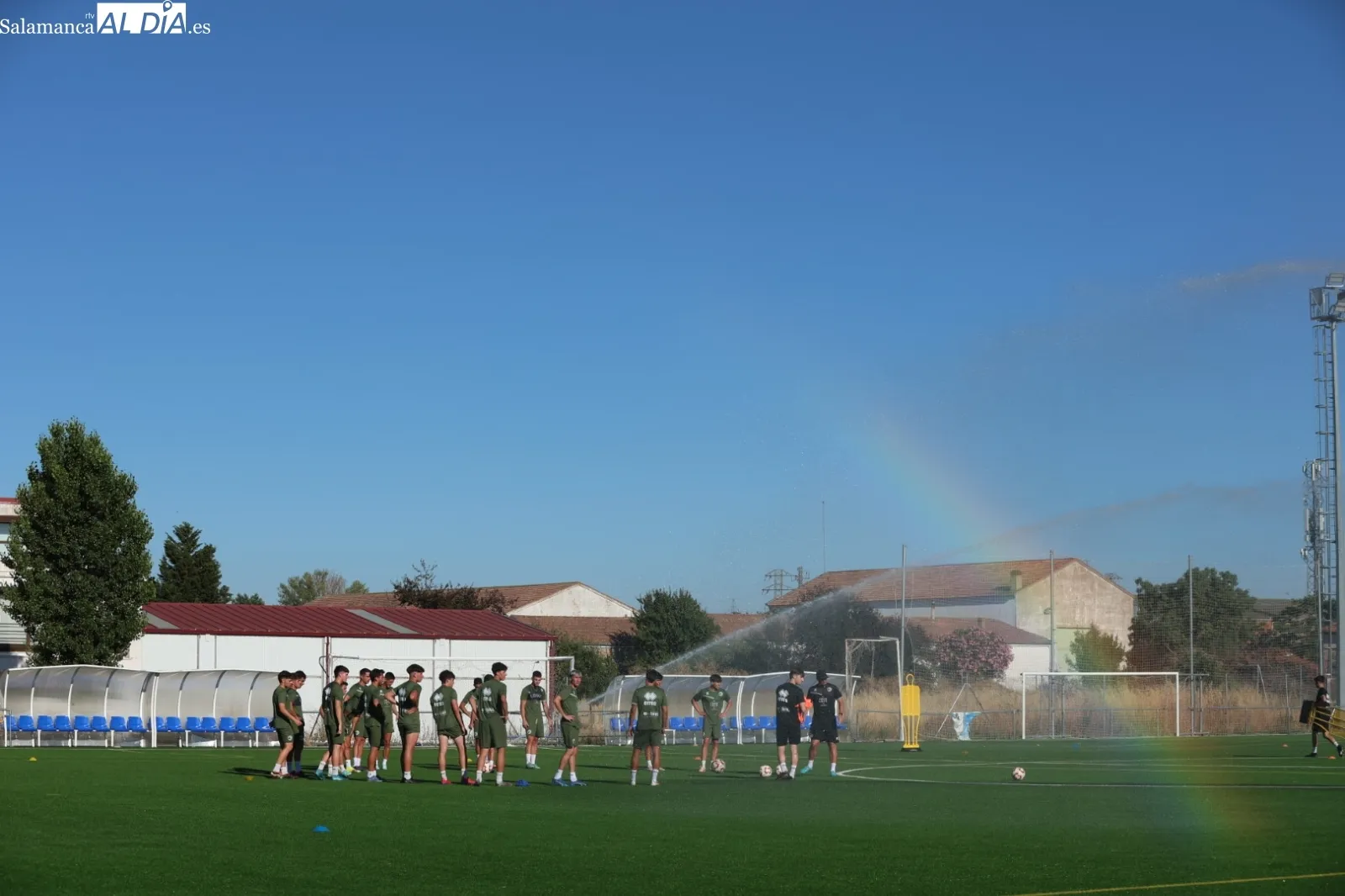 Primera sesión de la pretemporada de Unionistas de Salamanca | Fotos: David Sañudo