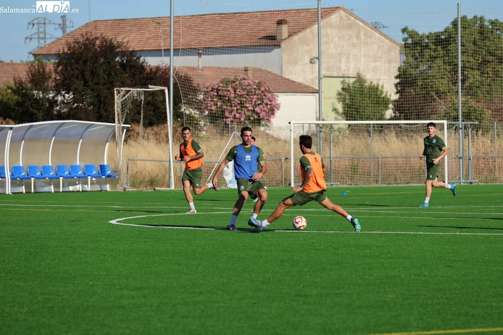 Primera sesión de la pretemporada de Unionistas de Salamanca | Fotos: David Sañudo