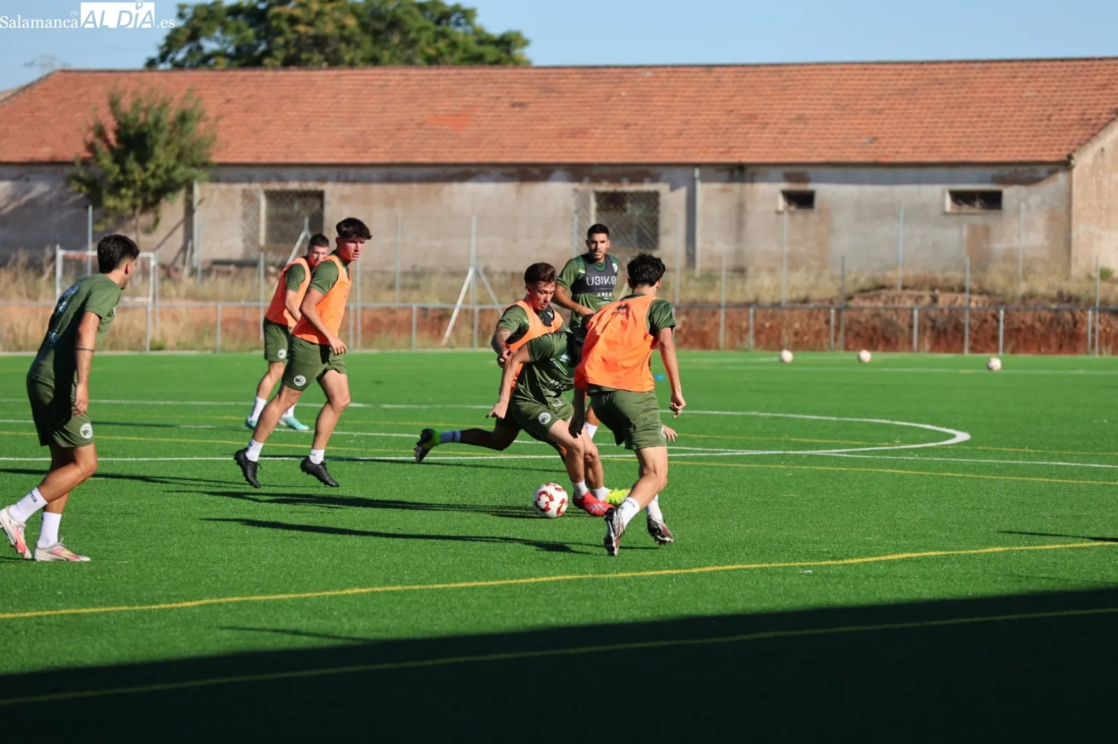 Primera sesión de la pretemporada de Unionistas de Salamanca | Fotos: David Sañudo