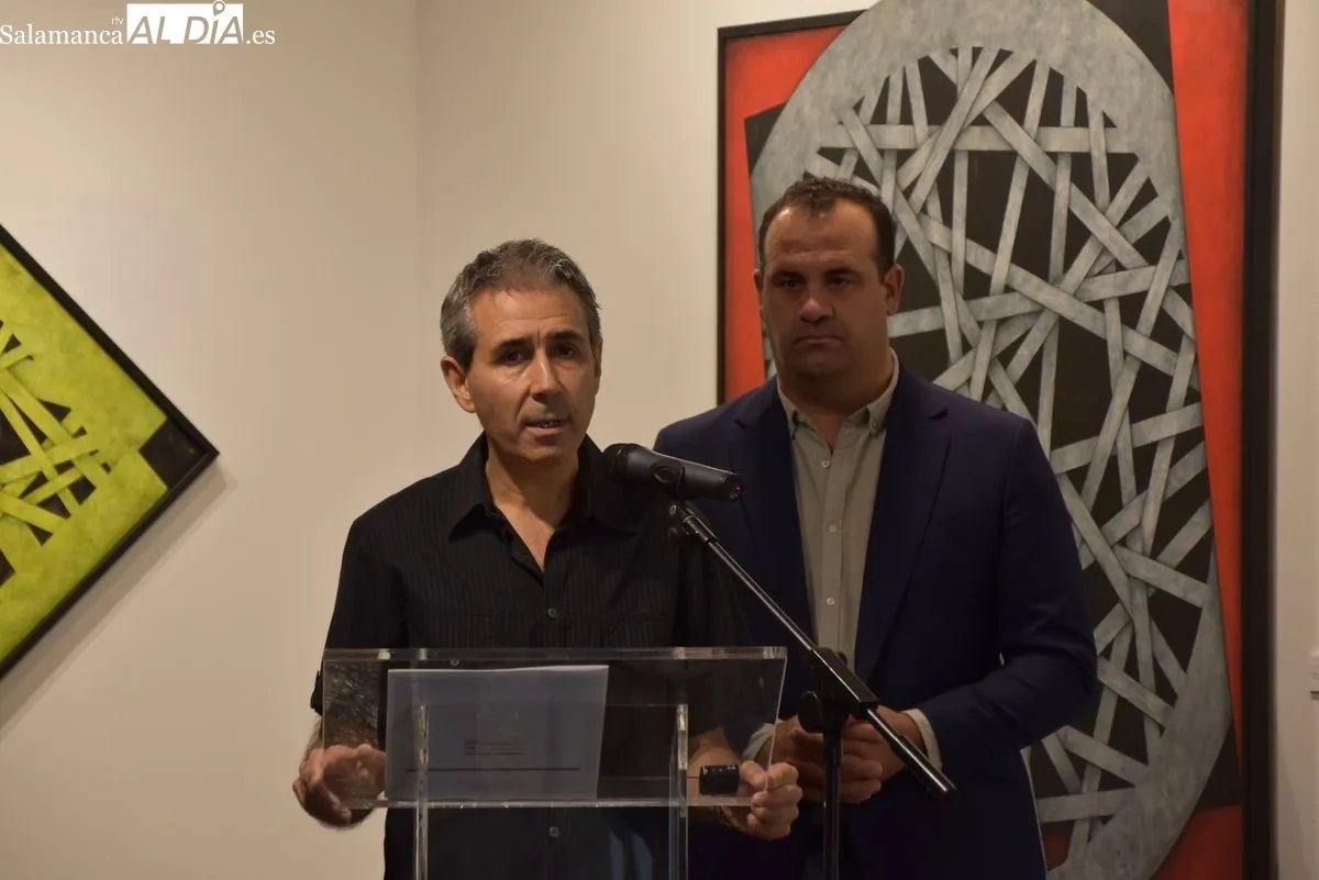 Exposición de José Antonio Montecino en la sala de La Salina. Foto de Miguel A. González