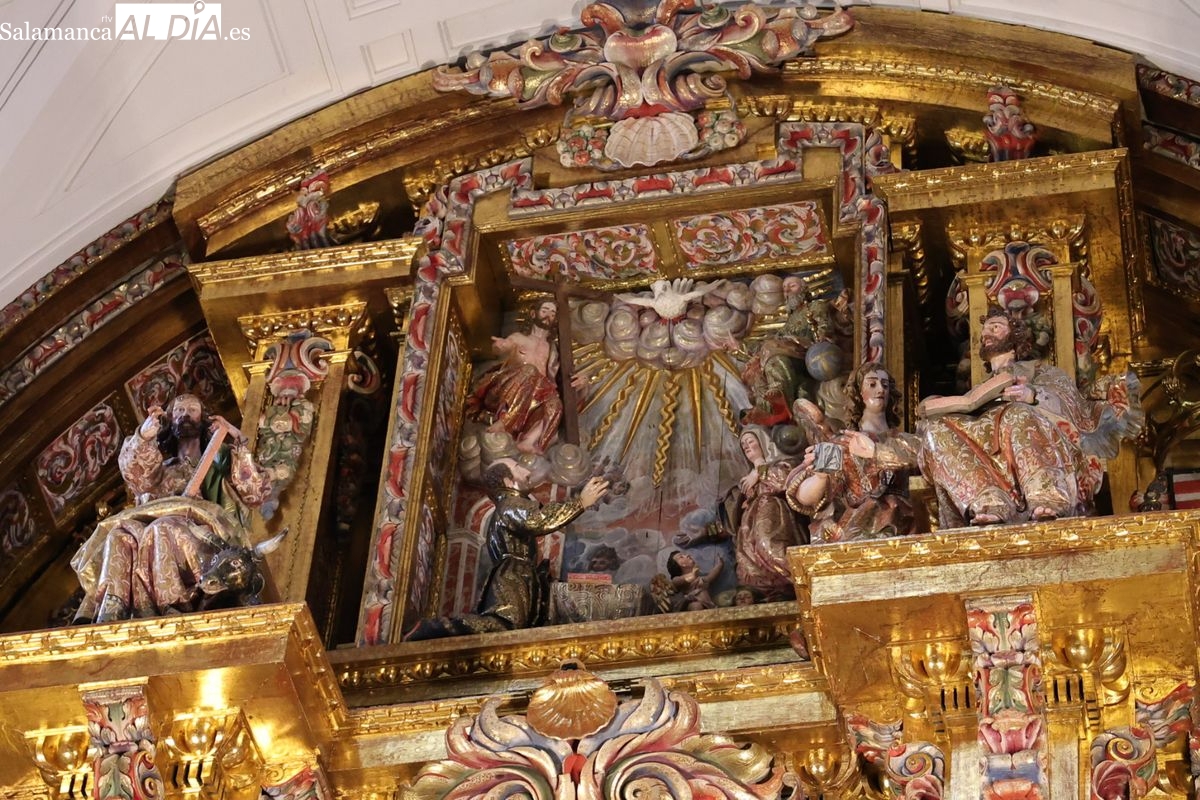 Un total de 250.000 euros para la conservación de los retablos de la Clerecía de Salamanca
