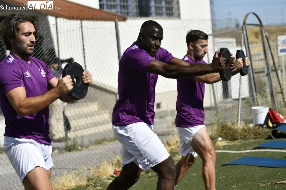 Segundo entrenamiento de la pretemporada para el Salamanca UDS
