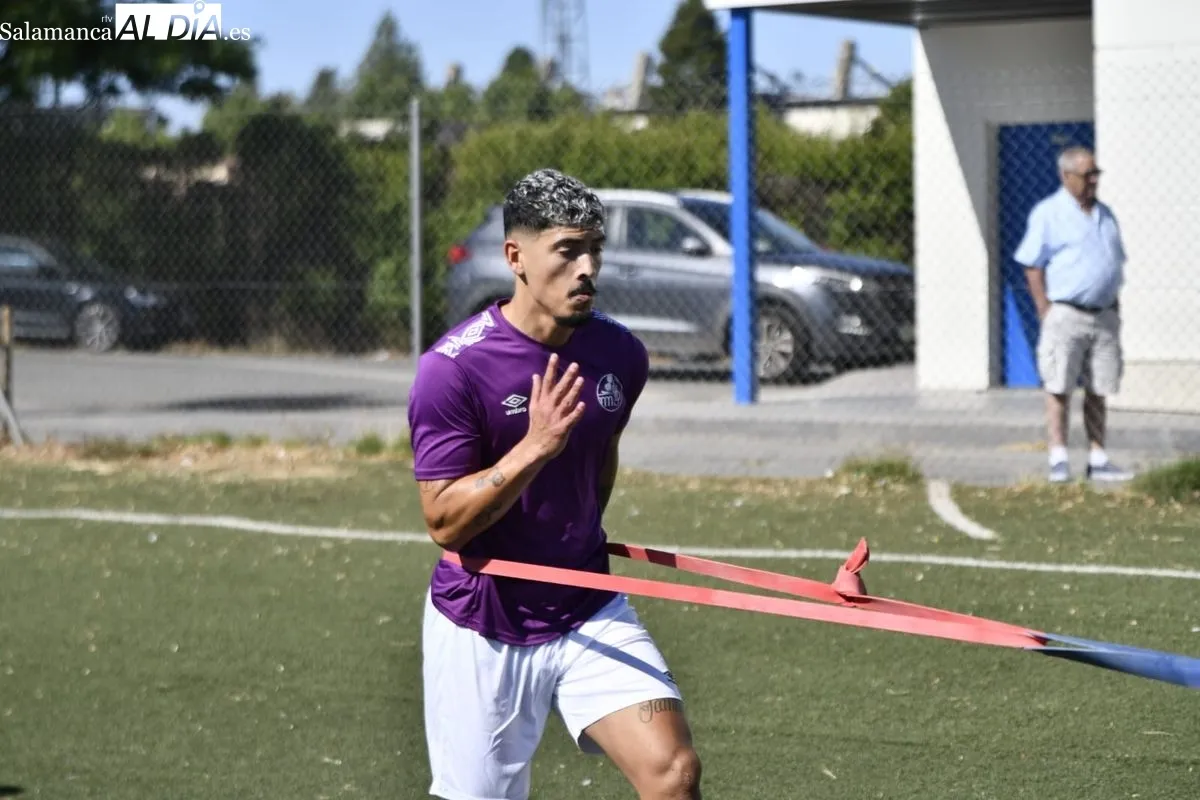 Segundo entrenamiento de la pretemporada para el Salamanca UDS