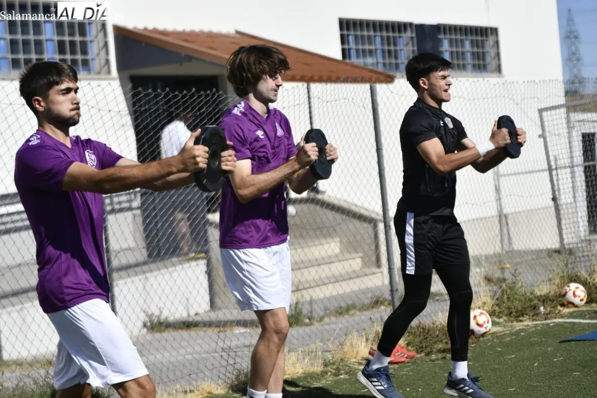 Segundo entrenamiento de la pretemporada para el Salamanca UDS
