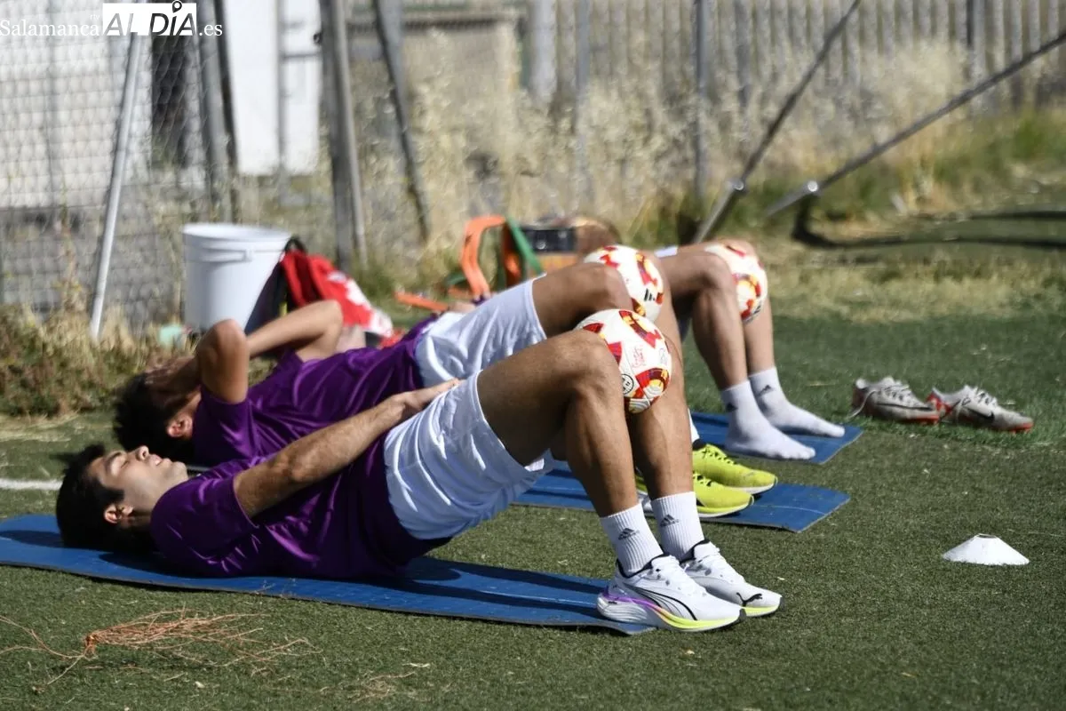 Segundo entrenamiento de la pretemporada para el Salamanca UDS