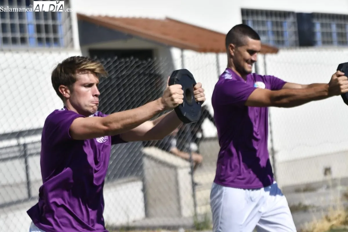 Segundo entrenamiento de la pretemporada para el Salamanca UDS
