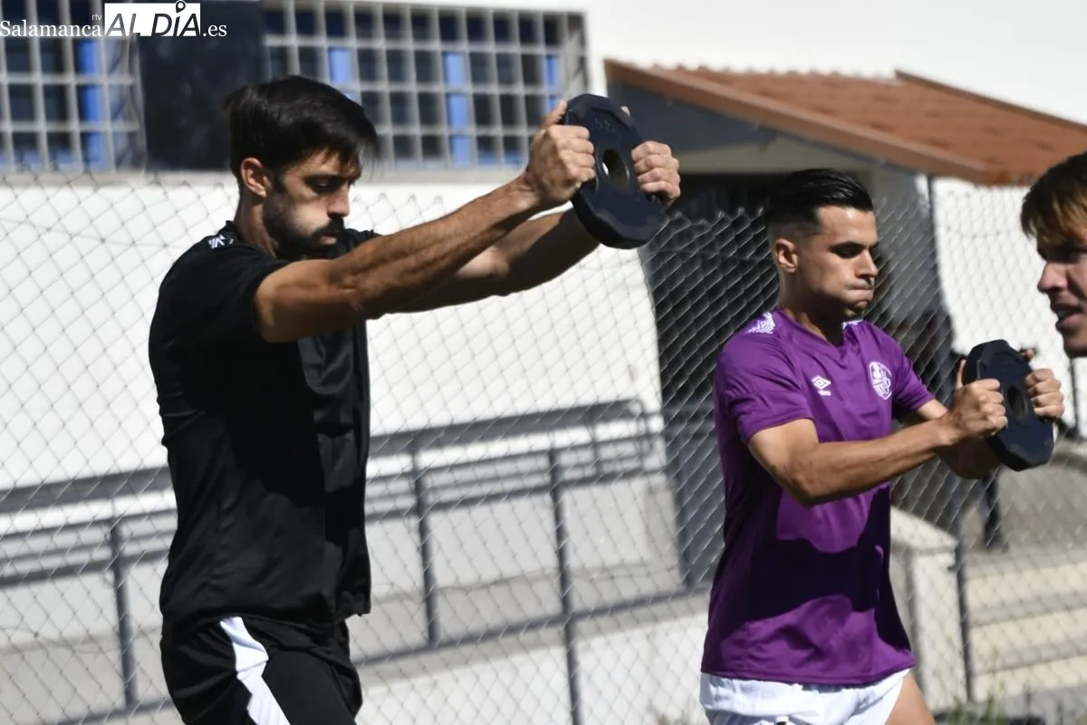 Segundo entrenamiento de la pretemporada para el Salamanca UDS