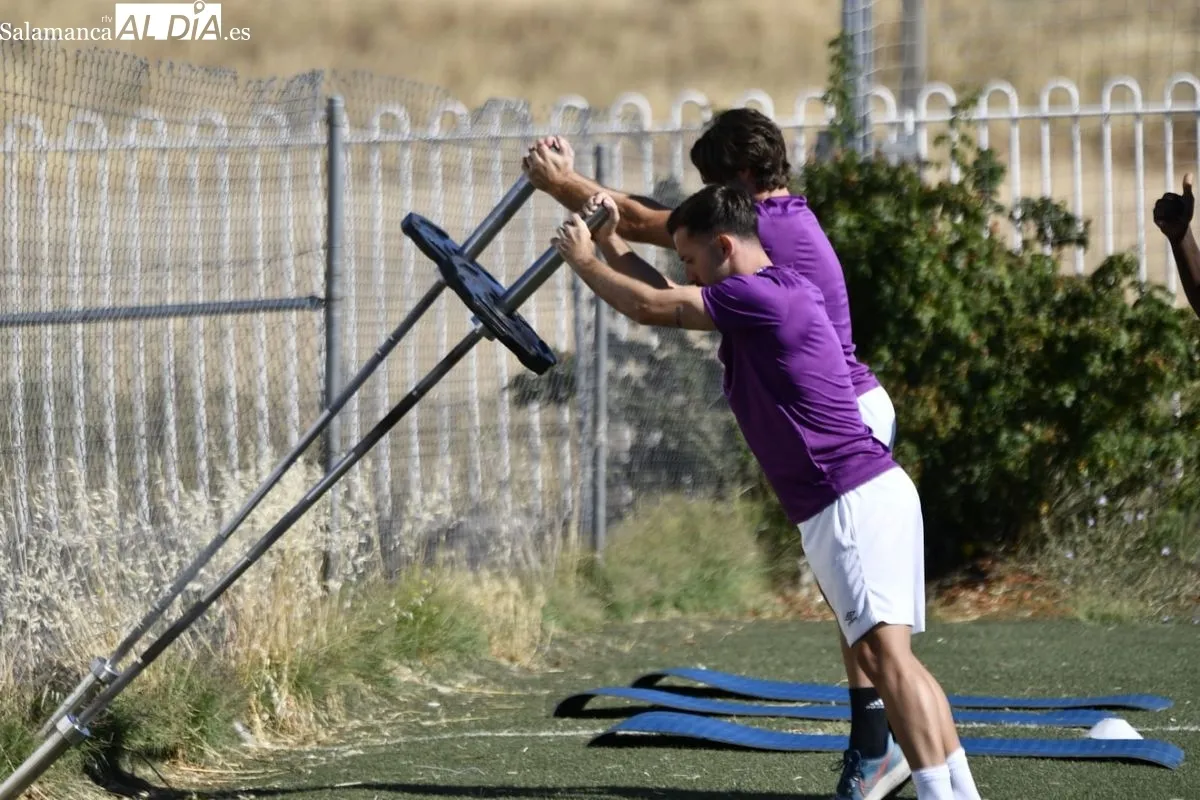 Segundo entrenamiento de la pretemporada para el Salamanca UDS