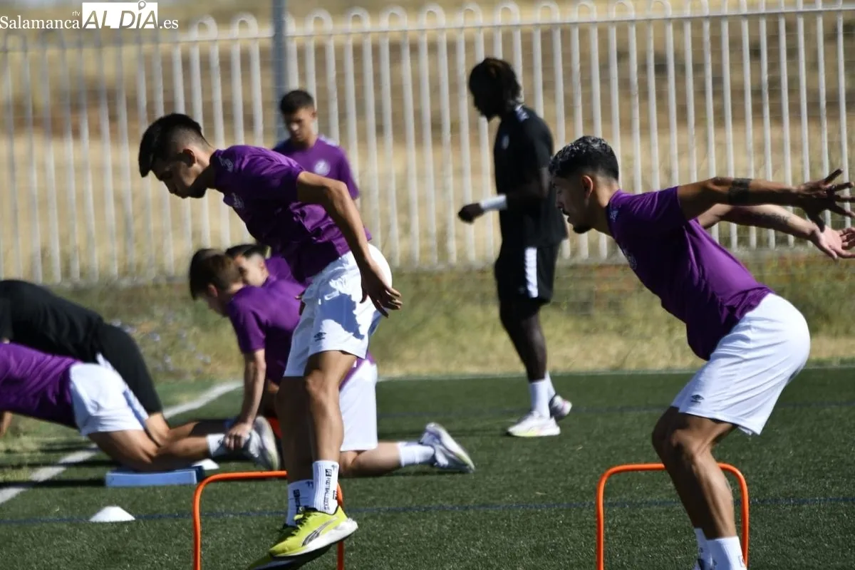 Segundo entrenamiento de la pretemporada para el Salamanca UDS