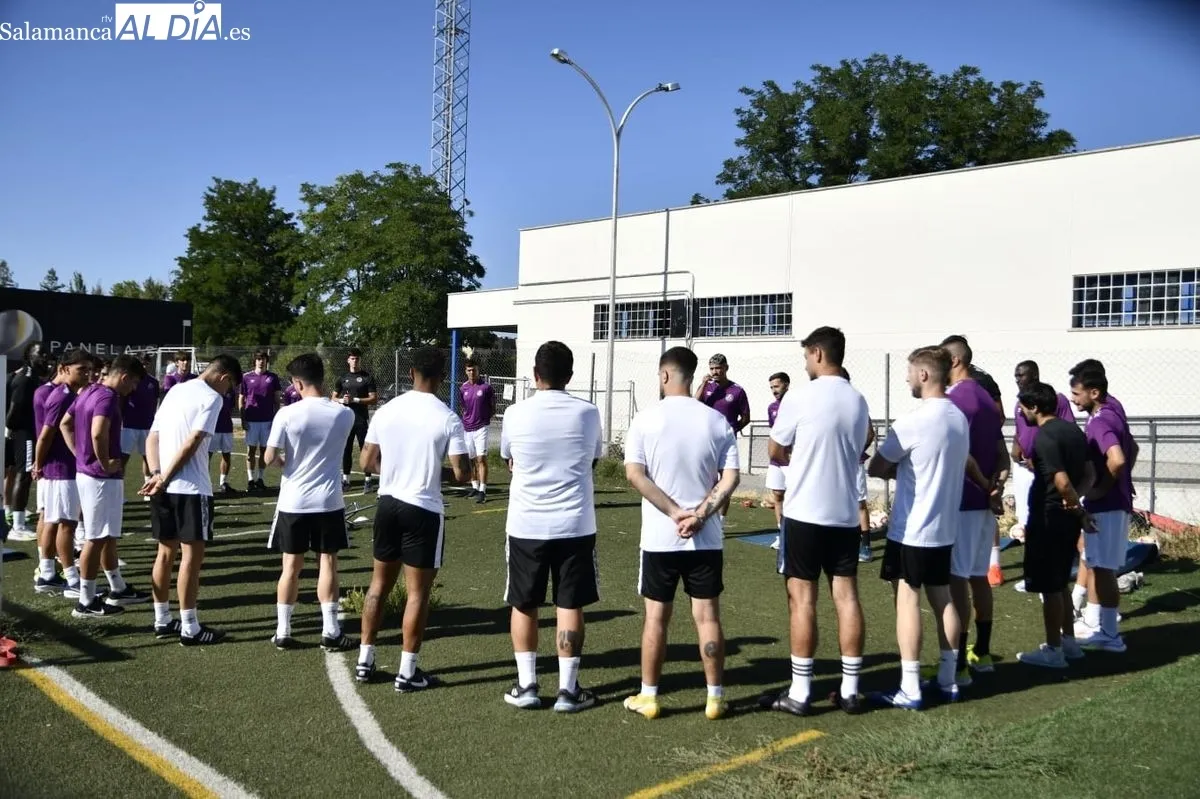 Segundo entrenamiento de la pretemporada para el Salamanca UDS