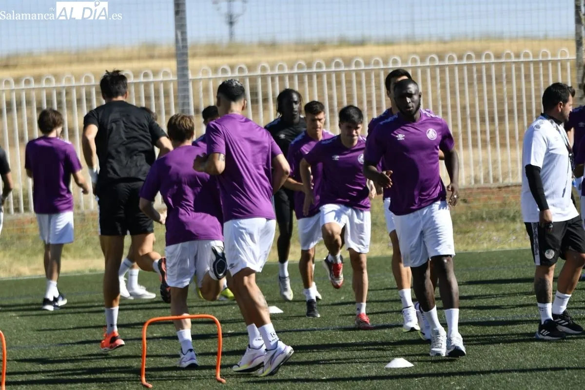 Segundo entrenamiento de la pretemporada para el Salamanca UDS