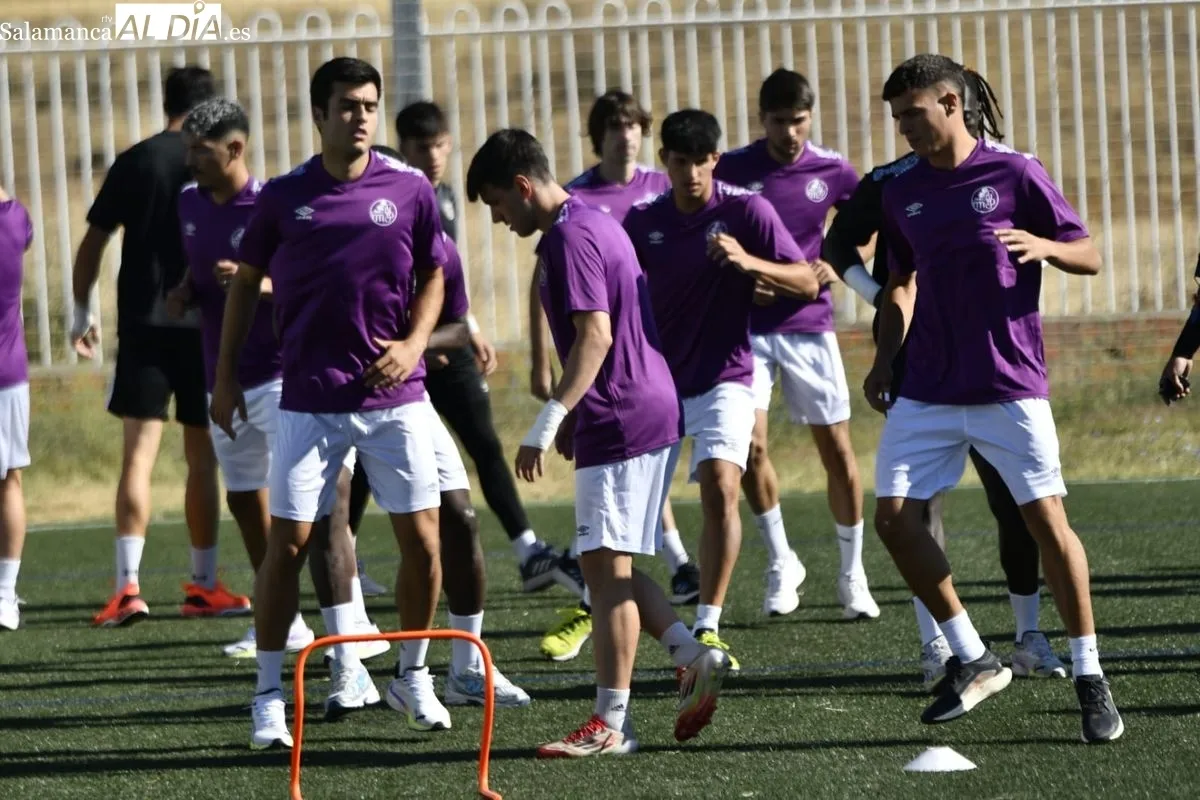 Segundo entrenamiento de la pretemporada para el Salamanca UDS