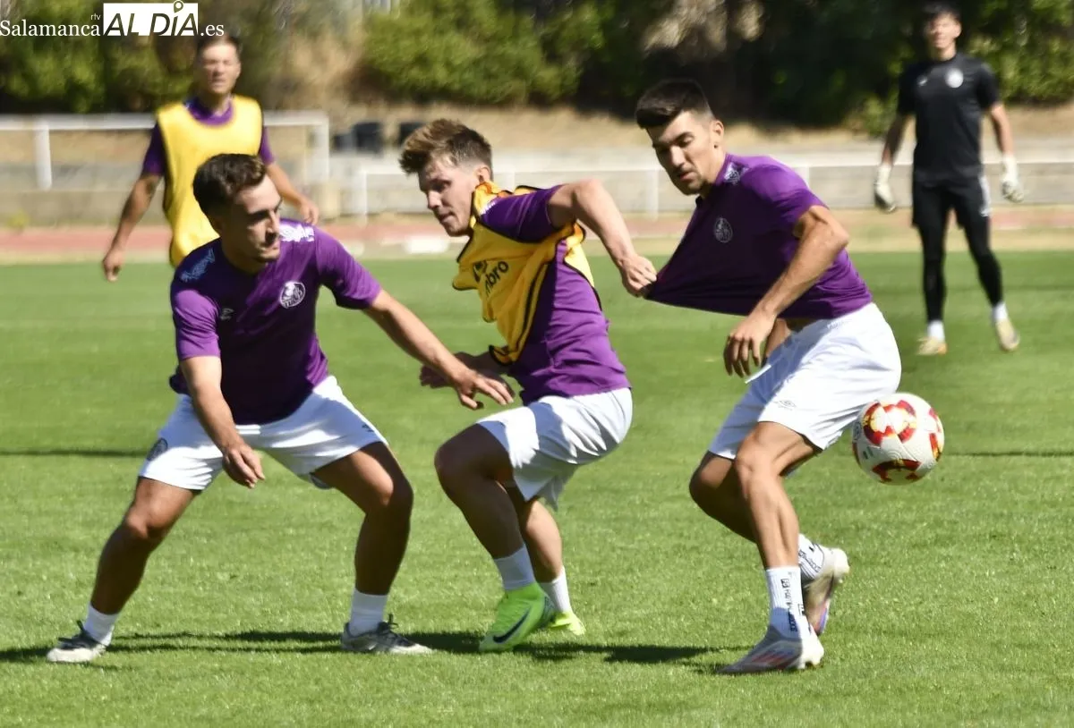 Entrenamiento del Salamanca UDS de este jueves 