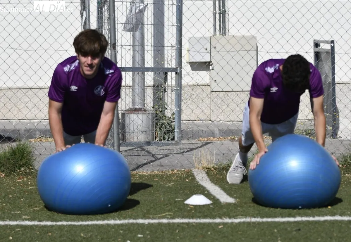 Entrenamiento del Salamanca UDS de este jueves 