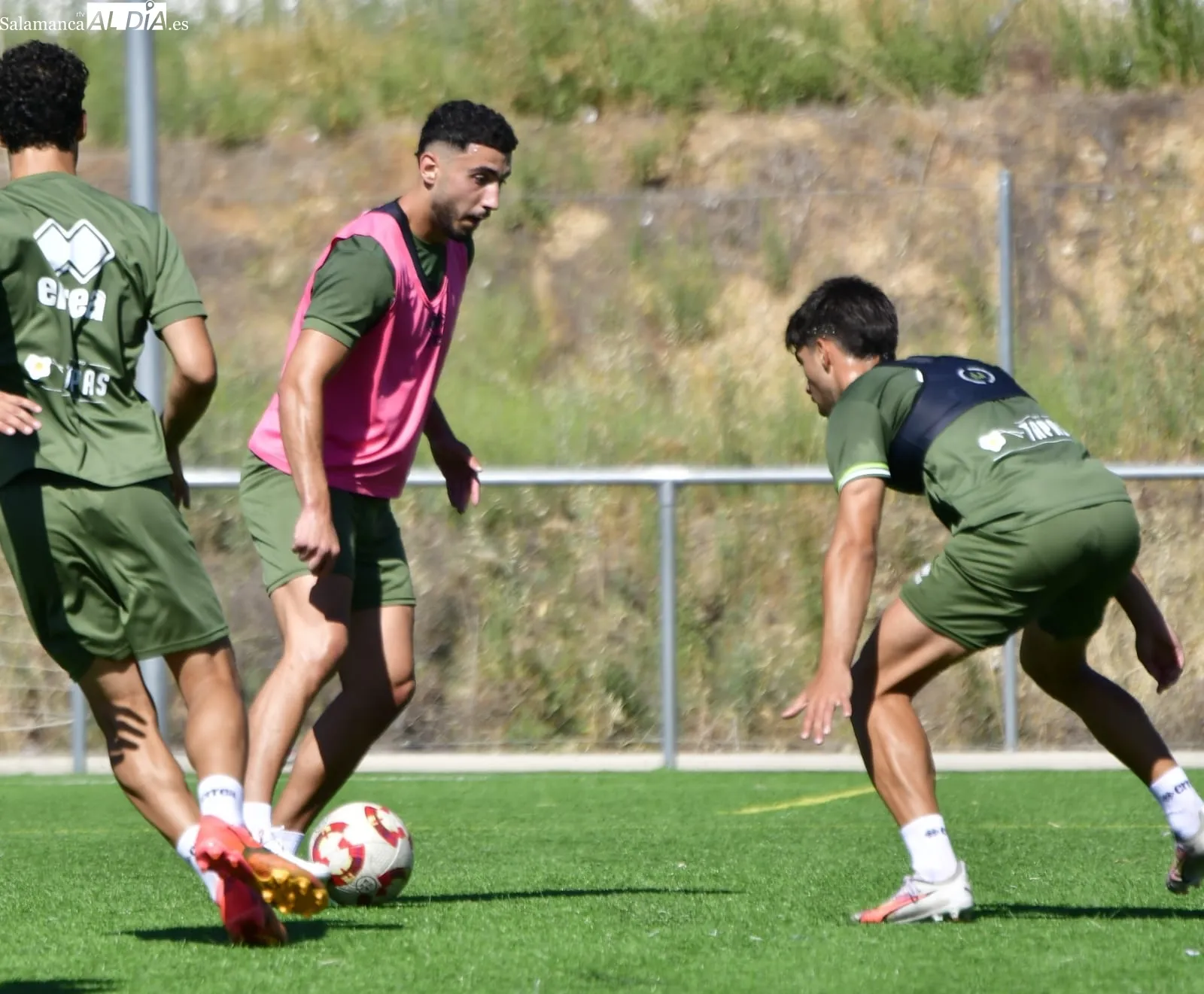 Unionistas aprieta en la pretemporada con doble sesión, dos jugadores al margen y Pachón en los entrenamientos 