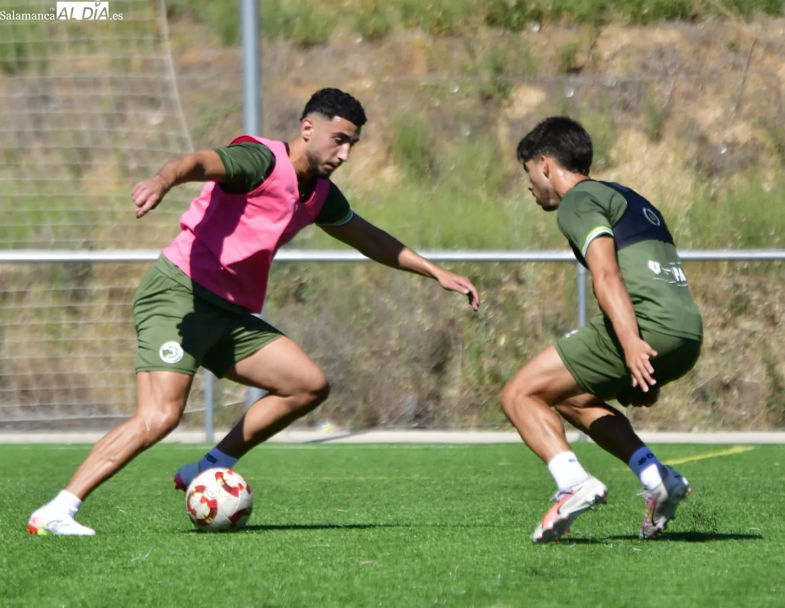 Unionistas aprieta en la pretemporada con doble sesión, dos jugadores al margen y Pachón en los entrenamientos 