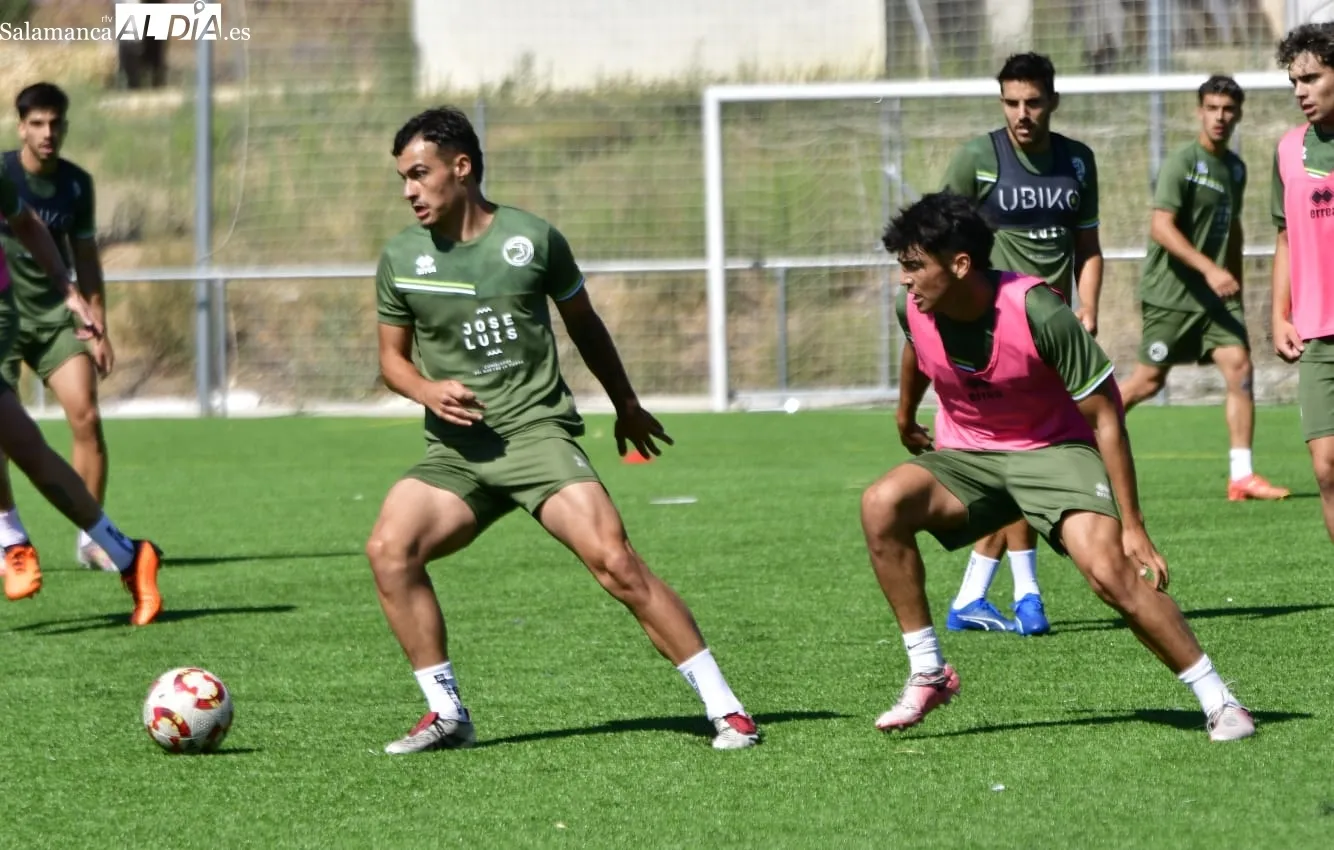 Unionistas aprieta en la pretemporada con doble sesión, dos jugadores al margen y Pachón en los entrenamientos 
