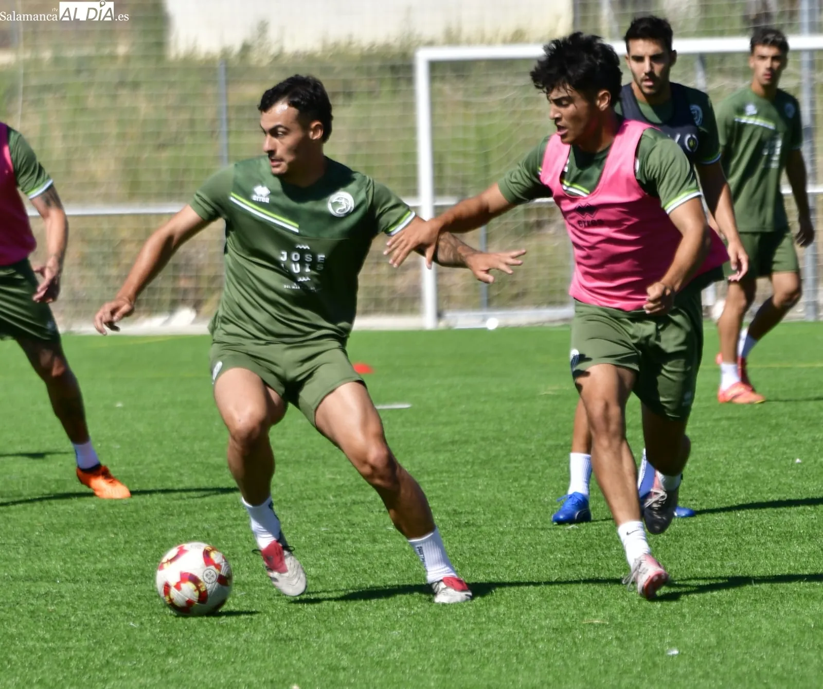 Unionistas aprieta en la pretemporada con doble sesión, dos jugadores al margen y Pachón en los entrenamientos 