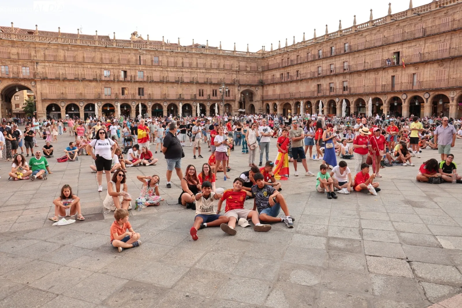 Final Eurocopa Femenina Plaza Mayor | Fotos: David Sañudo