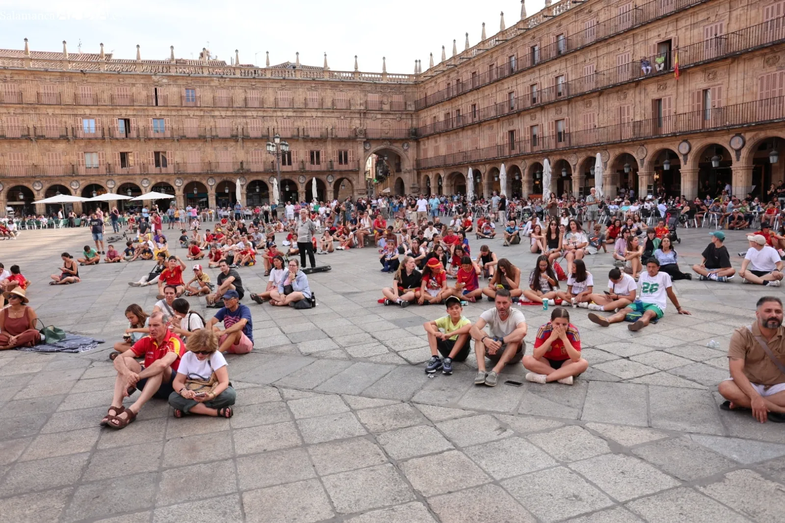 Final Eurocopa Femenina Plaza Mayor | Fotos: David Sañudo