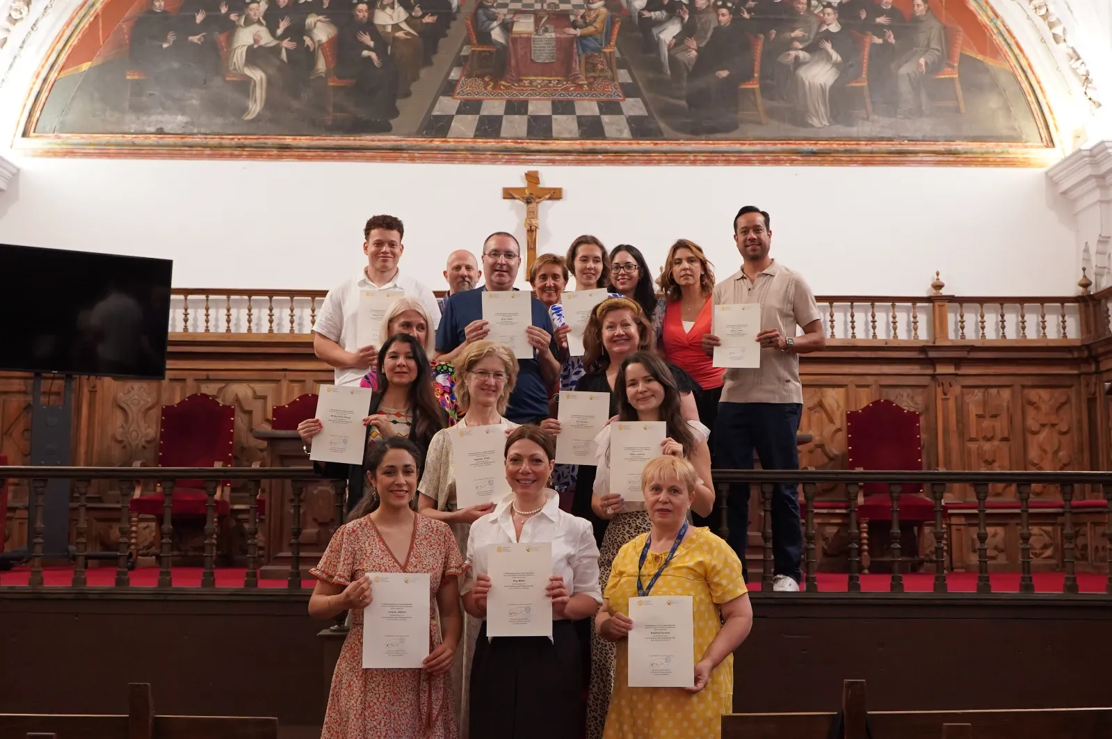 La UPSA despide a los 48 estudiantes internacionales de sus cursos de verano de español
