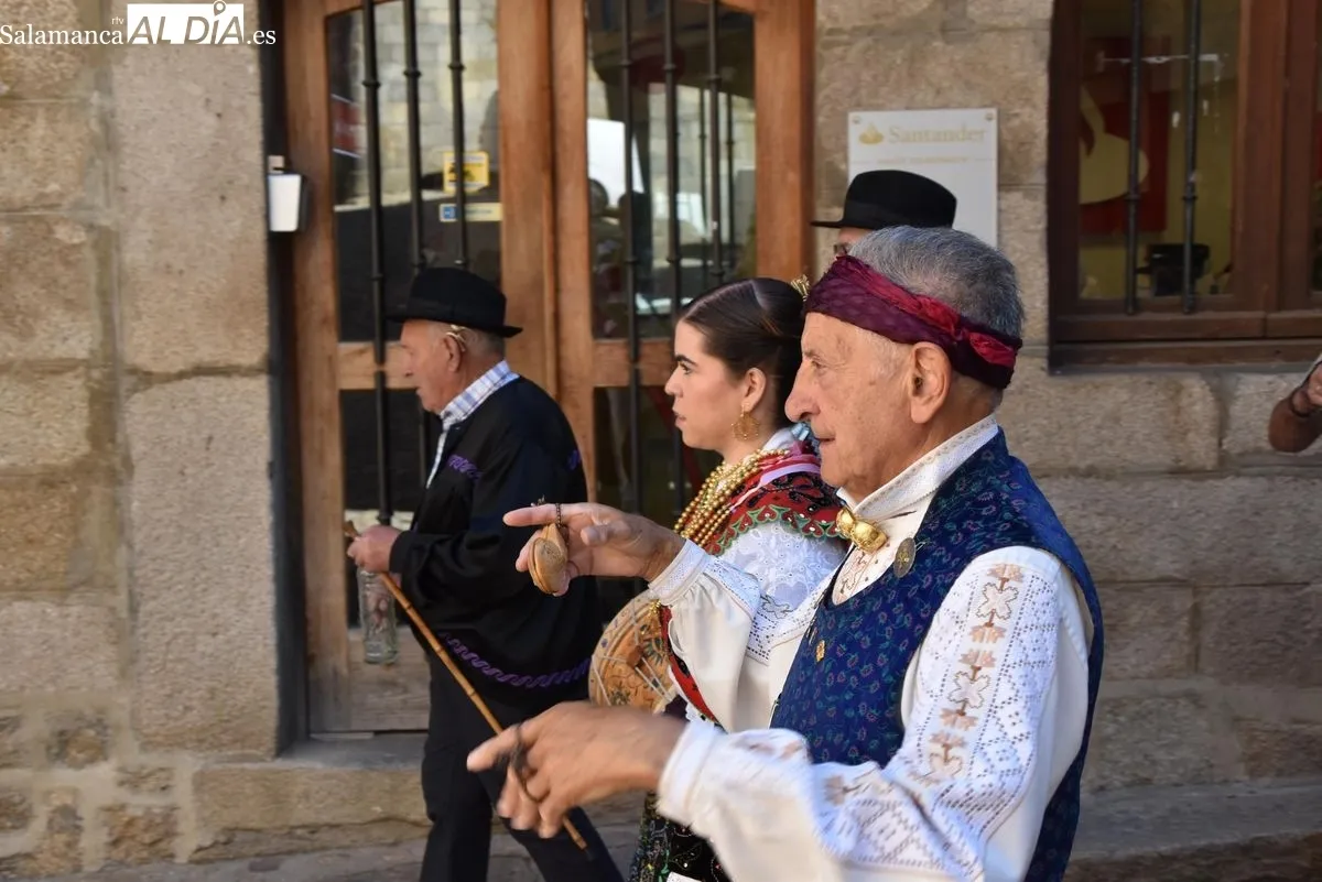 Acto de Embutidos Fermín en La Alberca, con motivo del 20 aniversario de sus exportaciones a Estados Unidos. Foto de Miguel A. González