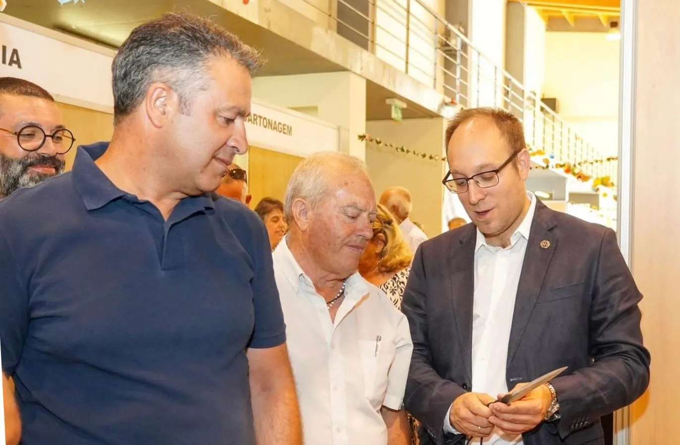 Foto 2 - El Ayuntamiento de Ciudad Rodrigo se estrena en la Feira da Diversidade de Vilar Formoso