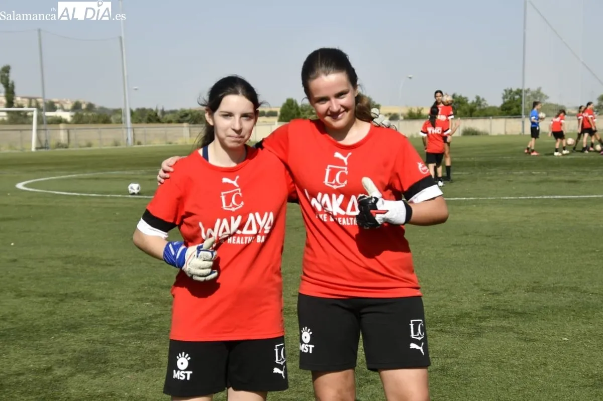 Futfem Experience, primer campus de fútbol para niñas en Salamanca, con Carmen Álvarez y Lauris Rodríguez